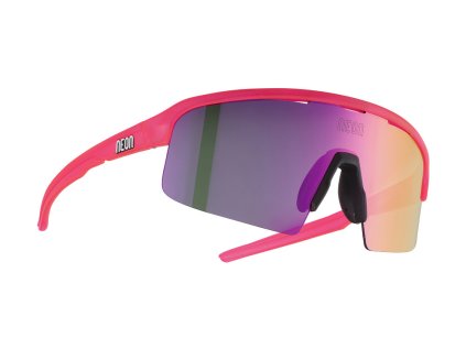 Brýle ARROW 2.0 SMALL, rámeček PINK FLUO, skla MIRROR VIOLET CAT 3