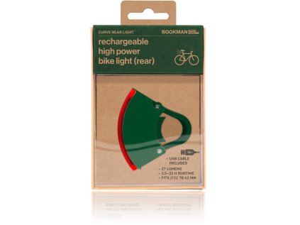 Zadní světlo Curve Bookman USB Green
