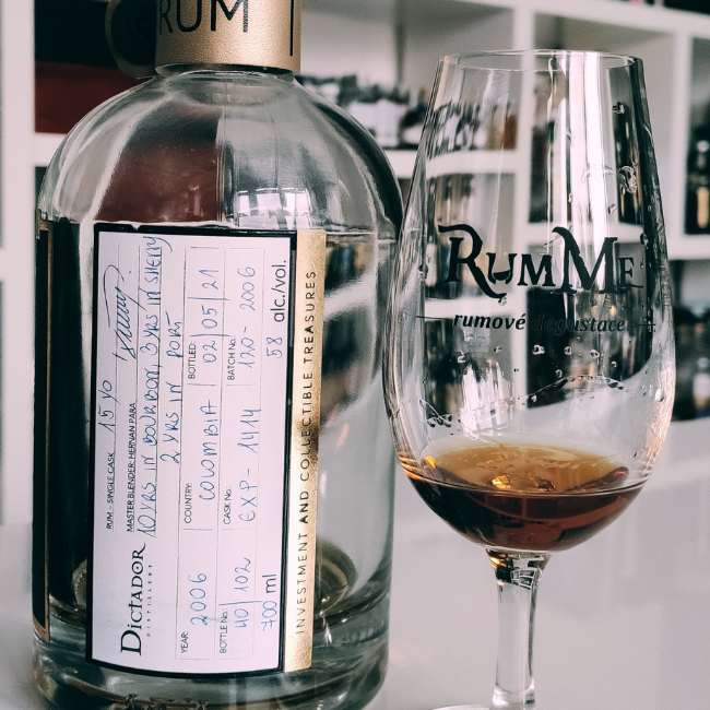 Recenze: ICONIC ART SPIRITS 2006 15 YO ABV 58%