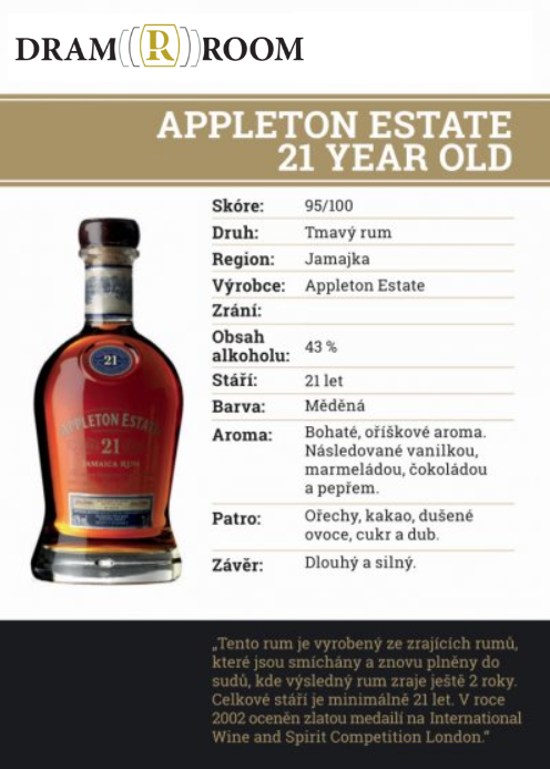 Appleton Estate 21 YO