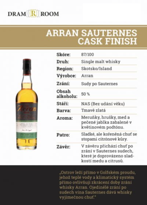 Arran - Sauternes Cask