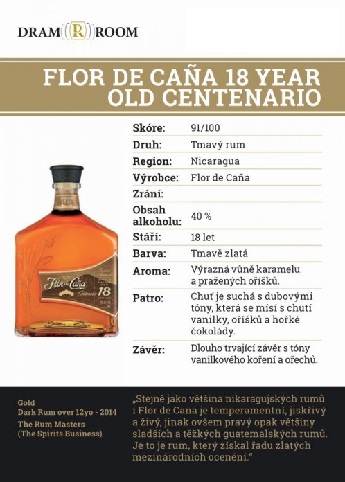 Flor de Cana 18 YO