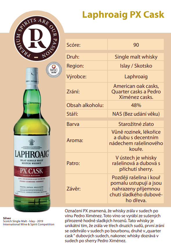 Laphroaig PX Cask