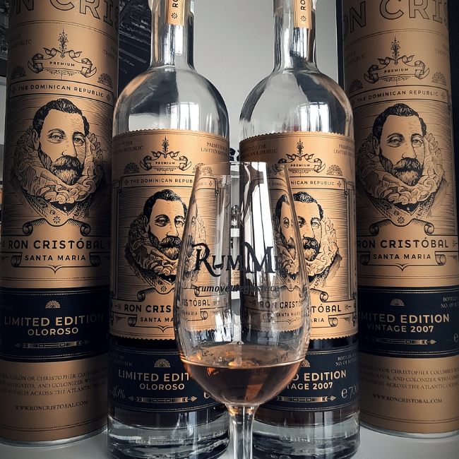 Recenze: Ron Cristóbal Santa Maria Oloroso a Vintage 2007