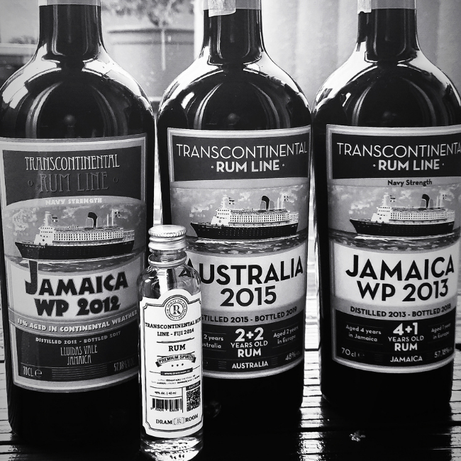 Recenze: Transcontinental Rum Line Australia 2015 / Jamaica WP 2013 / Jamaica WP 2012 / Fiji 2014