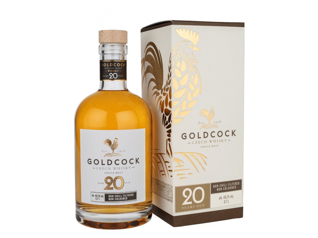 Gold Cock 20 YO box