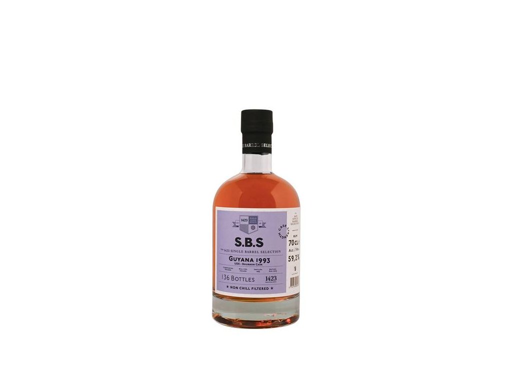 S.B.S. Guyana 1993 UDS - Bourbon Cask 59,2% 0,7 l