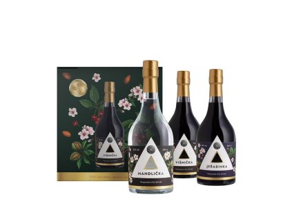Ratafia Almond Spirit Tripack Gift Box  23,0% 1,5 l