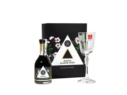 Ratafia Almond Spirit Višnička Gift Box  18,0% 0,1 l