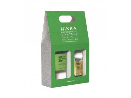 Nikka Coffey Gin + Fever-Tree Indian Tonic Gift Box  47,0% 1,2 l