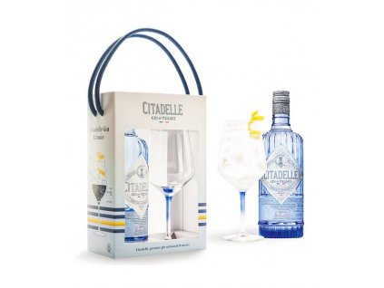 Citadelle Original Gift Box  44,0% 0,7 l