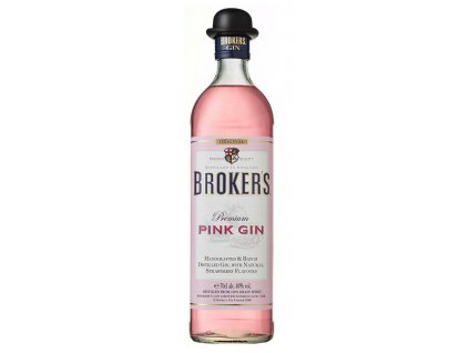 Brokers pink gin 1,0 l