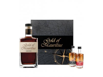 Gold of Mauritius Gift Box  40,0% 0,8 l