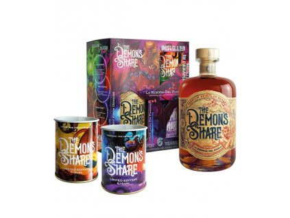 The Demon's Share Gift Box  40,0% 0,7 l
