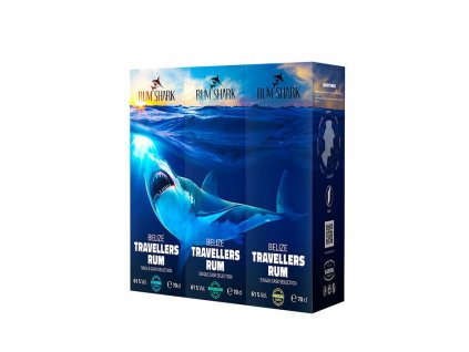 Rum Shark Multi sada Belize Triplet  61,0% 2,1 l