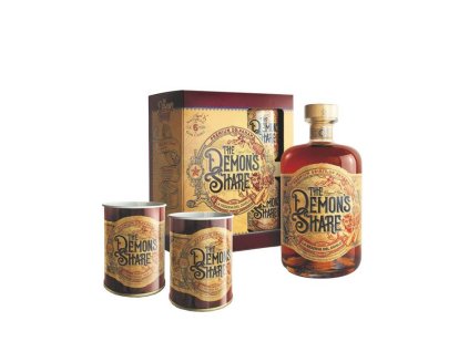 The Demon's Share Gift Box  40,0% 0,7 l