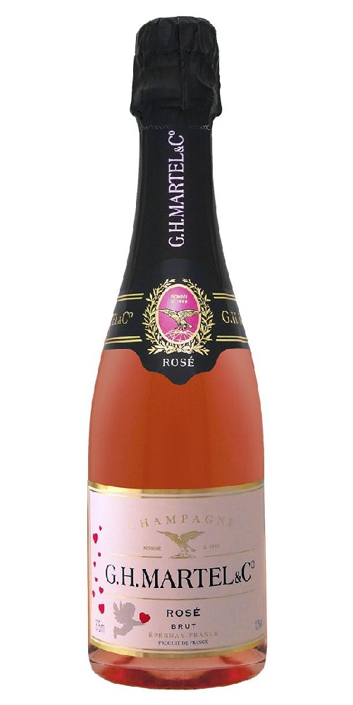 G.H.Martel GH Martel rosé brut Saint Valentin 0.375l