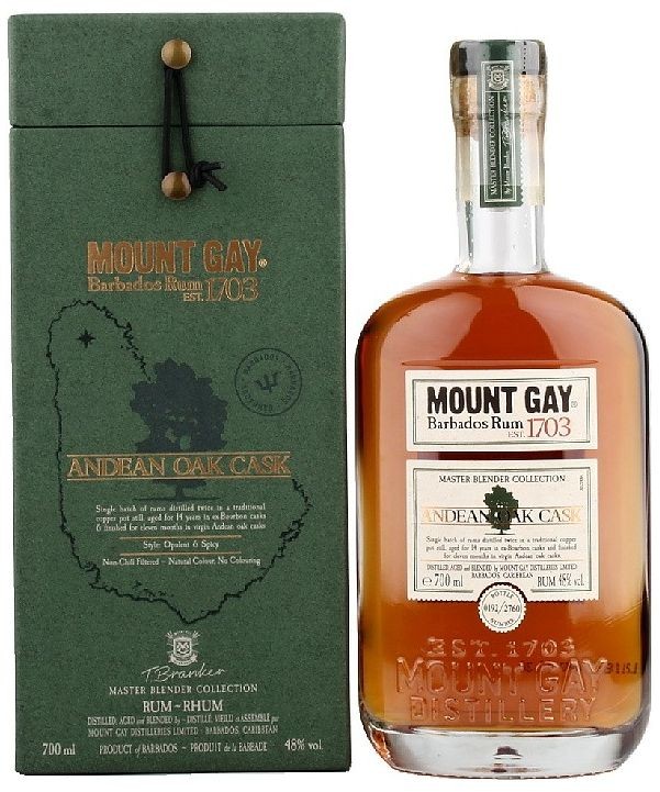 Mount Gay Master Andean oak cask 0.7l