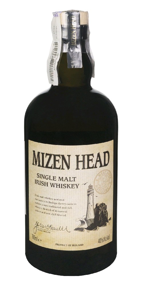 Whisky Mizen Head Single malt Peat Charred casks 40%0.70l