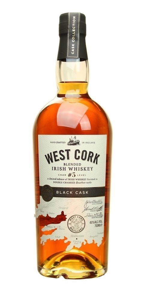 Whisky West Cork Black cask 40%0.70l