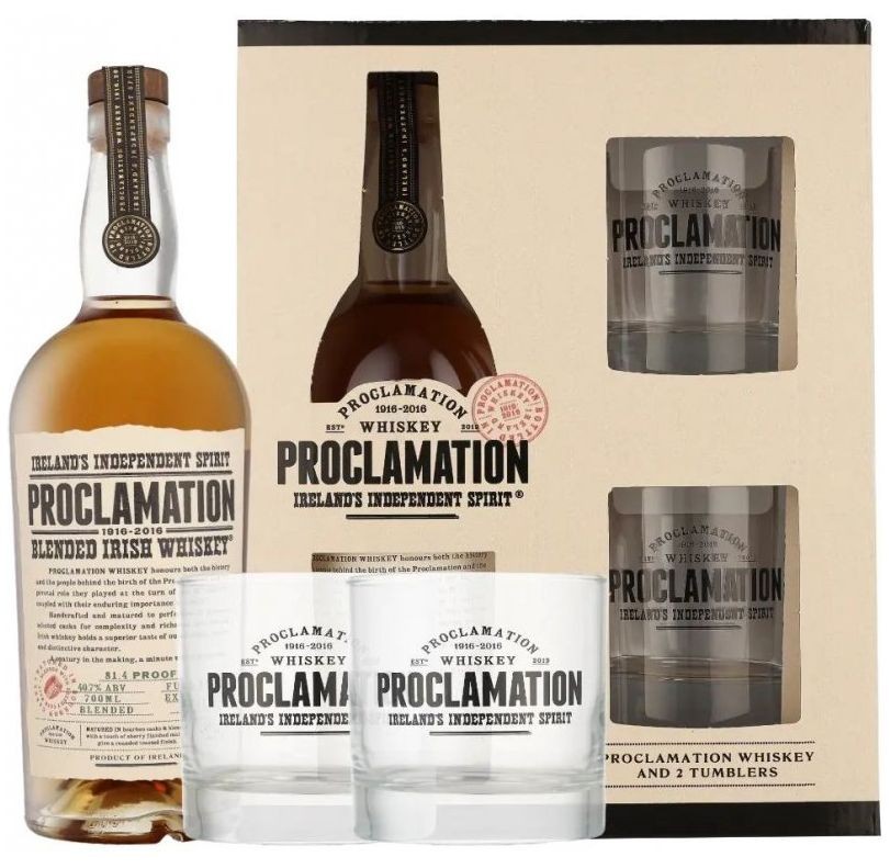 Proclamation + 2 skleničky 0.7l
