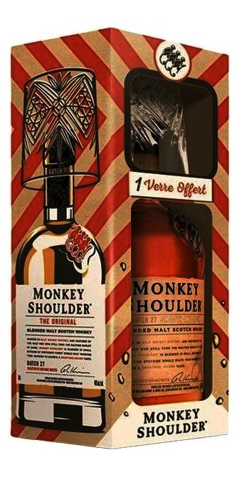 Monkey Shoulder Monkey Shoulder+sklo 0.7l