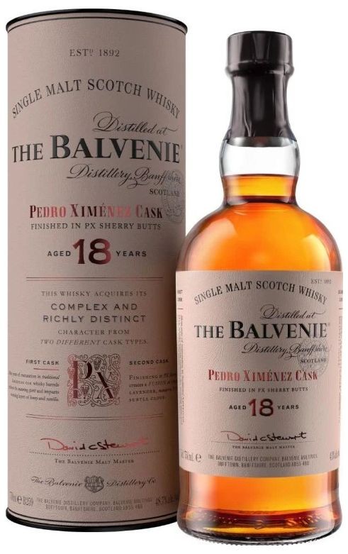 Balvenie 18y Pedro Ximénez cask 0.7l