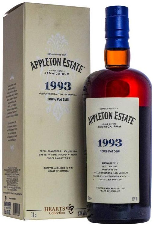 Appleton 1993 Estate Heart Collections 0.7l