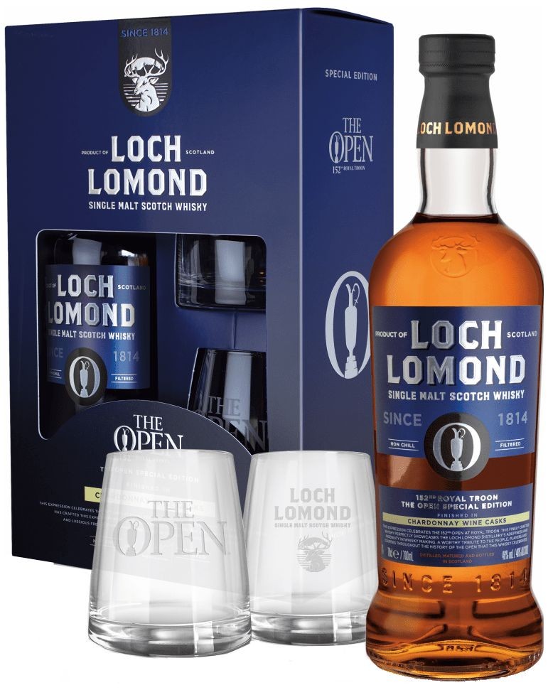 Loch Lomond Open 2024 Special edition +2 skleničky 0.7l