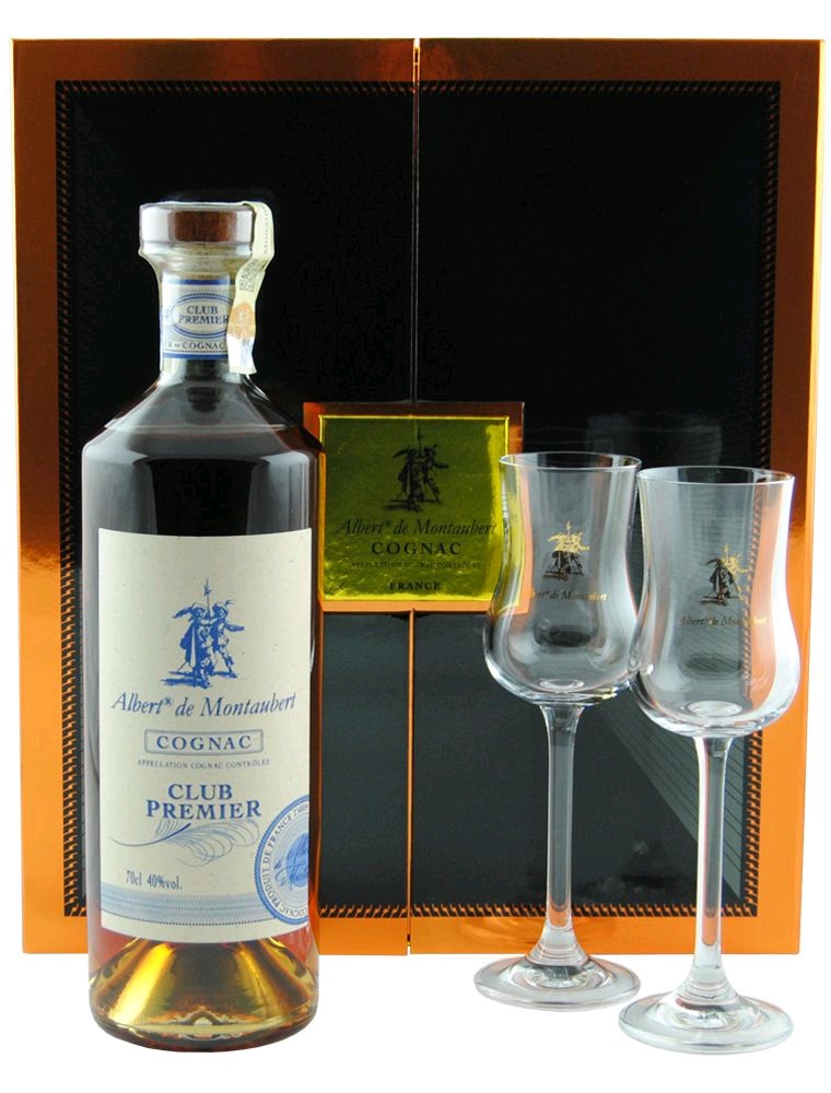 Albert de Montaubert A.Montaubert Club Premier dárková kazeta 0.7l