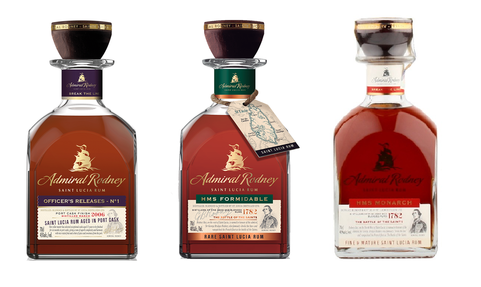 ADMIRAL RODNEY - rum pack