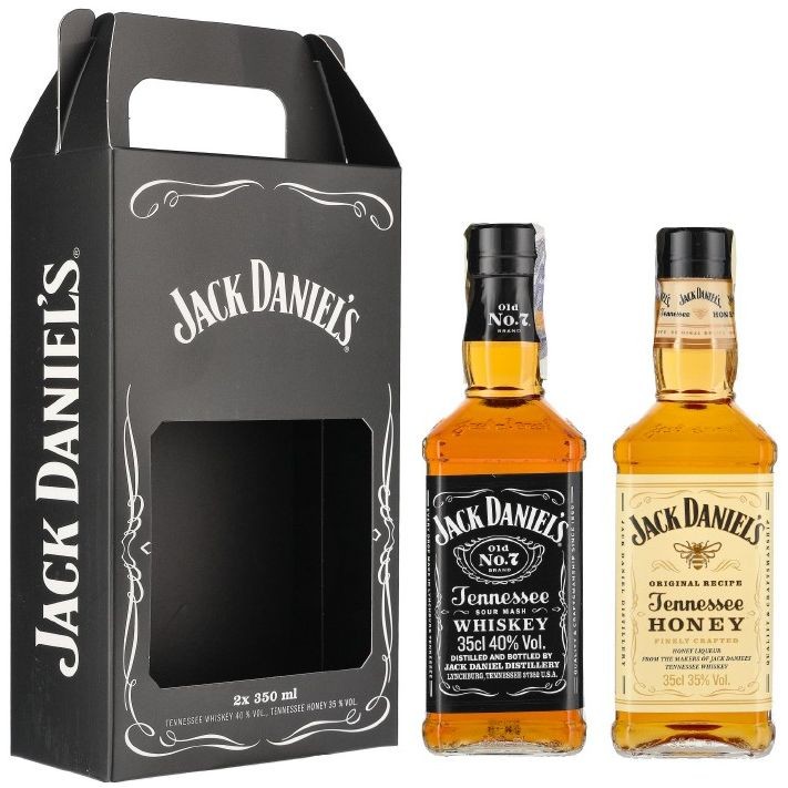 Jack Daniels Originál + Honey 0.375l