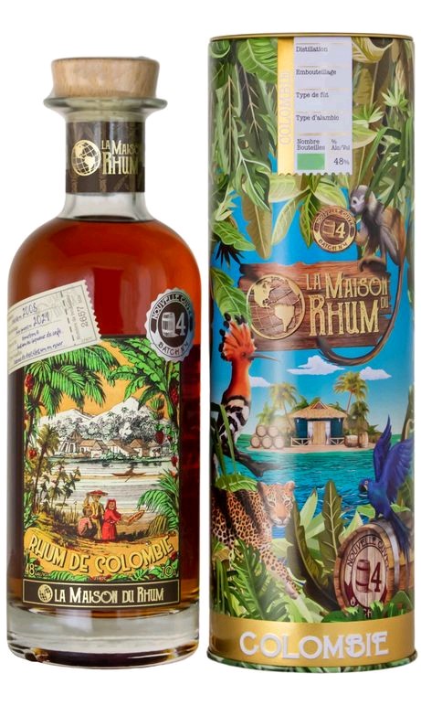 Rum Maison du Rhum 4 Columbia 08 TIN 48%0.70l