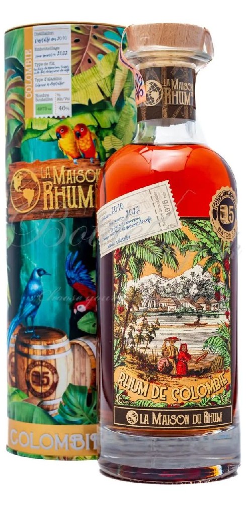 Rum Maison du Rhum 5 Columbia 2010 TIN 46%0.70l