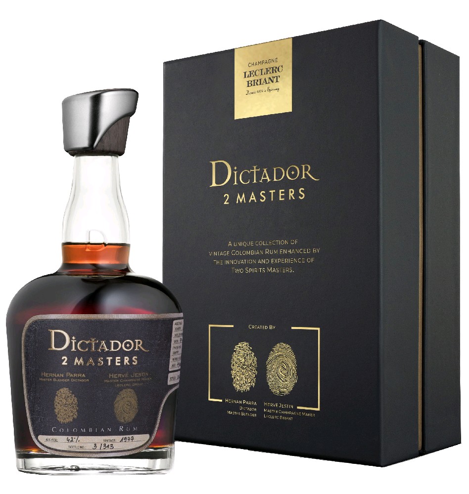 Rum Dictador 2 Masters 1977 Leclerc Briant b3 gB 42.5%0.70l
