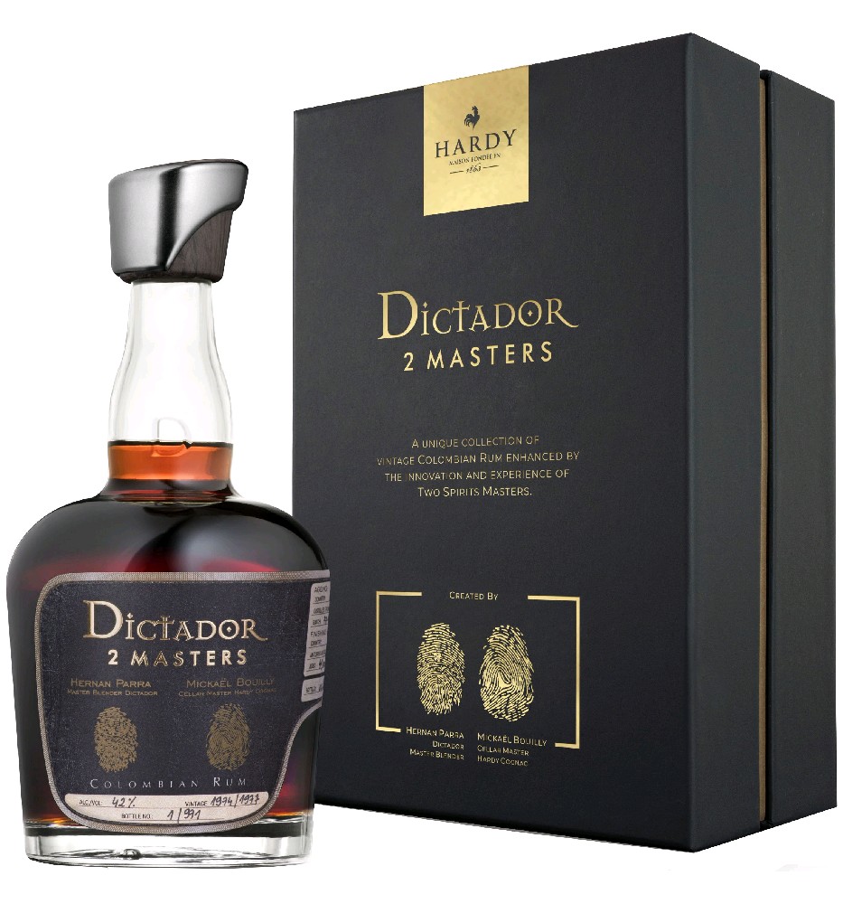 Rum Dictador 2 Masters 1974 Hardy b3 gB 42%0.70l