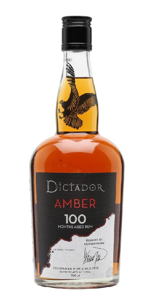 Rum Dictador 100 m.Amber 40%0.70l