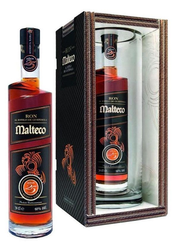 Rum Malteco 25y Guatemala + váza gB 40%0.70l