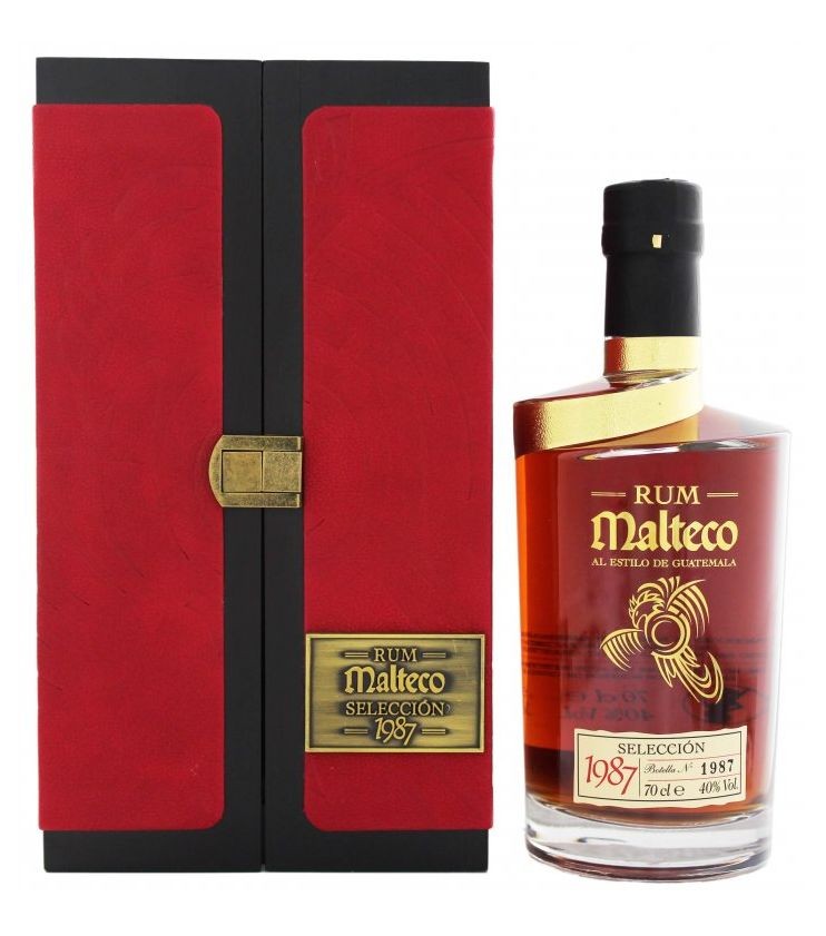 Rum Malteco 1987 Seleccion wB 40%0.70l