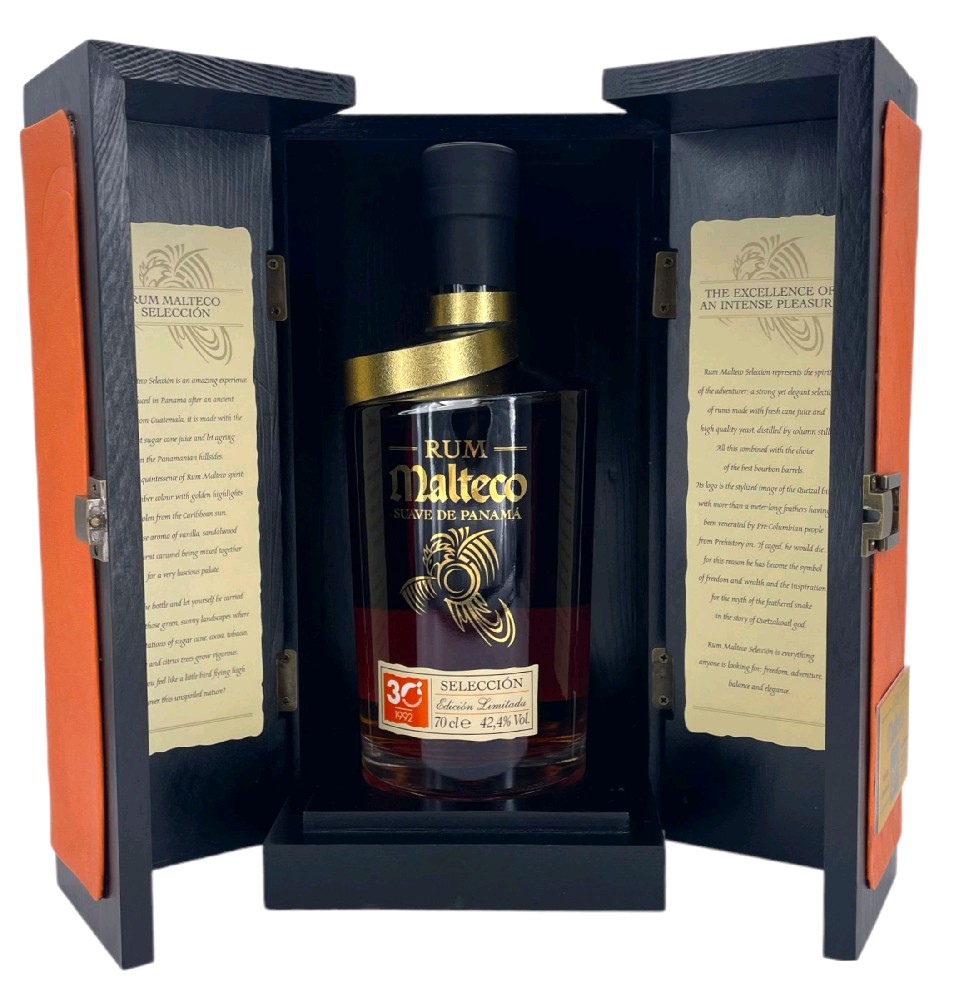 Rum Malteco 1992 Anniversary 30y wB 42.4%0.70l