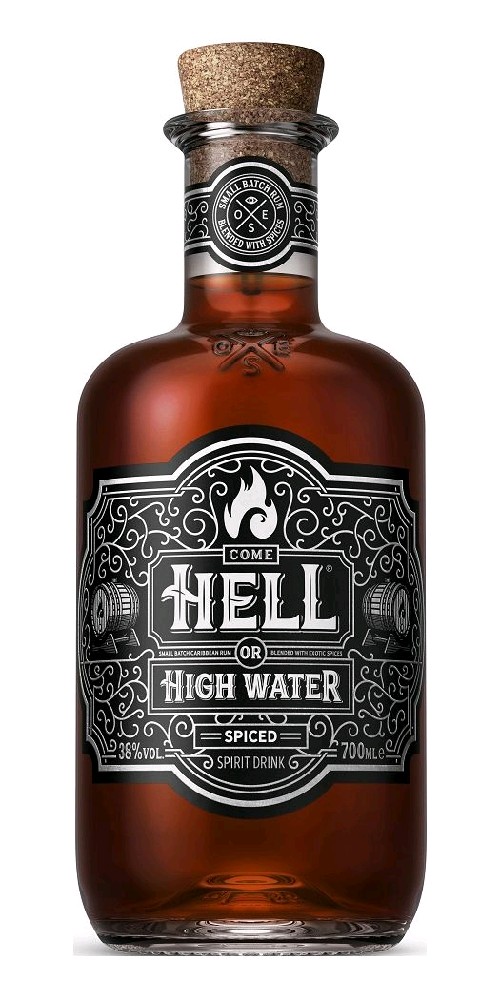 Rum Spiced Hell Or High Water 38%0.70l