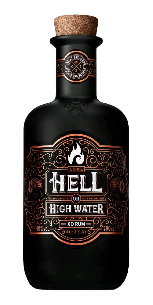 Rum Hell Or High Water X0 holá lahev 40%0.70l