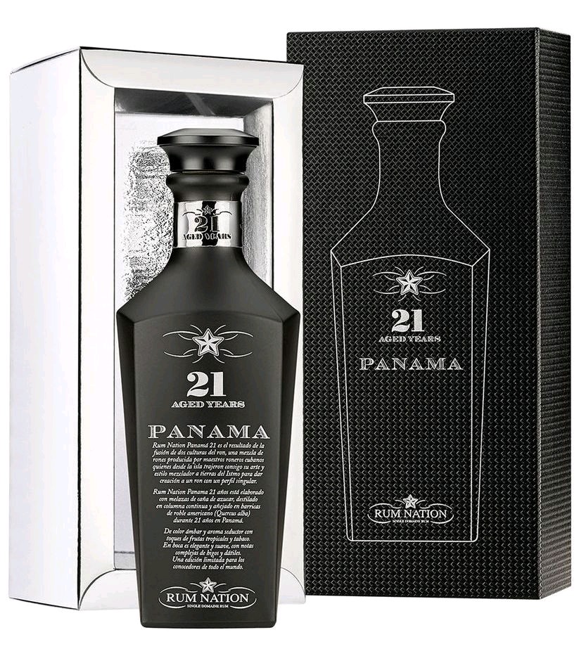 Rum Nation Panama 21y Black gB 43%0.70l