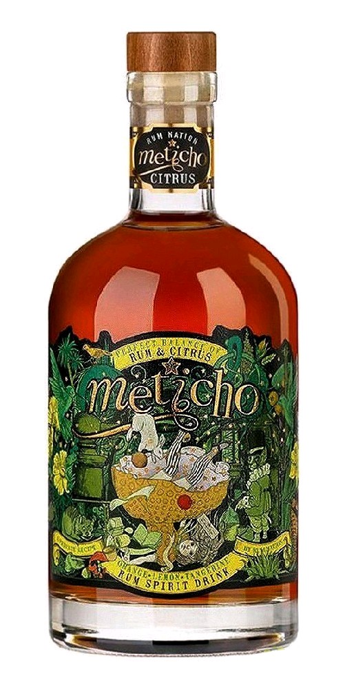 Rum Nation Meticho Rum & Citrus Spirit 40%0.70l
