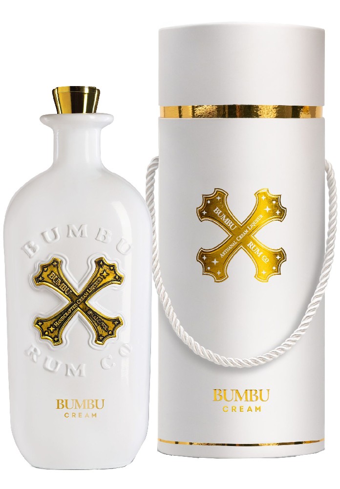 Likér Bumbu Cream v luxusním tubusu 15%0.70l