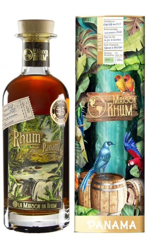 Rum Maison du Rhum 5 Panama 2007 TIN 55%0.70l