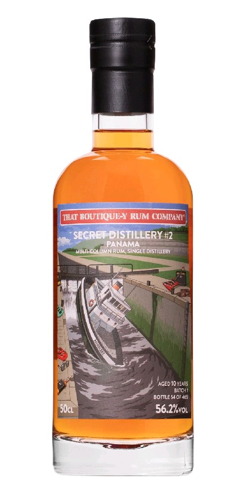 Secret Distillery Rum Secret II.Boutiqu 10yb1 56.2%0.50l
