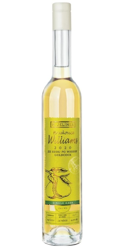 Hruškovice Williams ze sudu Gold Cock Jelínek 0.5l