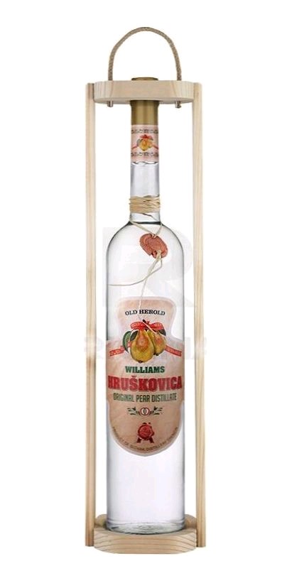 Hruškovice Williams exclusive v dřevěné krabičce 1.5l