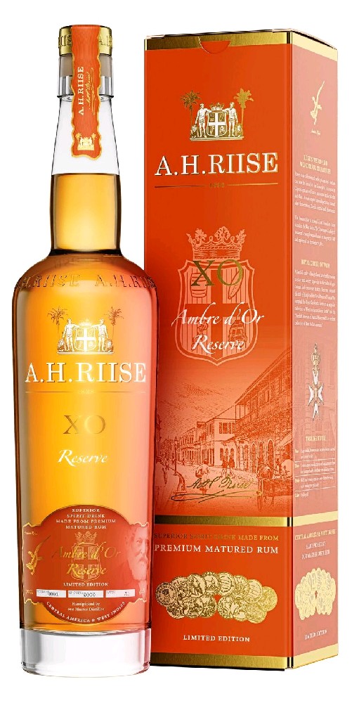 AH Riise XO Ambre dOr gB 42%0.70l